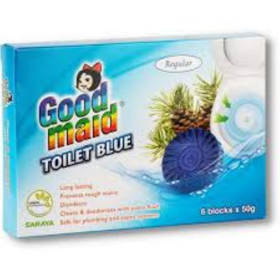 GOODMAID TOILET BLUE REGULAR 50GX6PCS